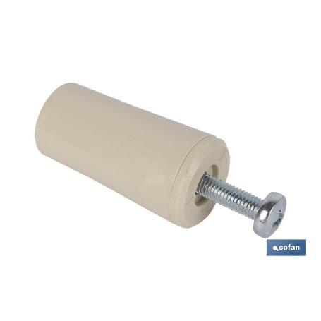 2 UDS. TOPE PARA PERSIANA MARRÓN 40 MM VENTA UNITARIA