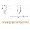 BOMBILLO 2030/30X30 LT T-60 DS L/15MM