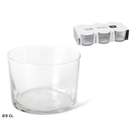 VASOS SIDRA MINI 23 CL 6 PIEZAS