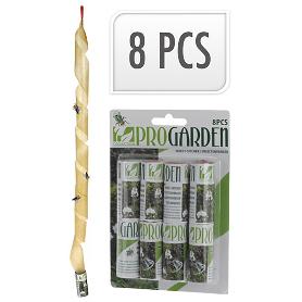 ROLLOS PAPEL MATAMOSCAS 8 PIEZAS