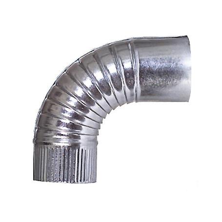 CODO 90G ESTUFA GALVAN. 100MM.