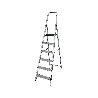 ESCALERA ALUMINIO 6 PELDAÑOS HOGAR EN131