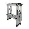 TABURETE ALUMINIO PLEGABLE 2 PELD.37X37