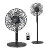 VENTILADOR PIE SOBREMESA PREMIUM BLACK 45CM 45W
