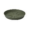 PLATO MACETA PLASTICO 18 CM VERDE OLIVA