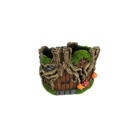 MACETERO MADRIGUERA RAICES 19X16X16 CM 54118