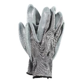 GUANTE NYLON CON NITRILO T7 GRIS
