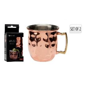 MUGS ACERO INOXIDABLE MOSCOW MULE 500 ML