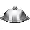 PLATO 24 CM + TAPA INOXIDABLE 26 CM