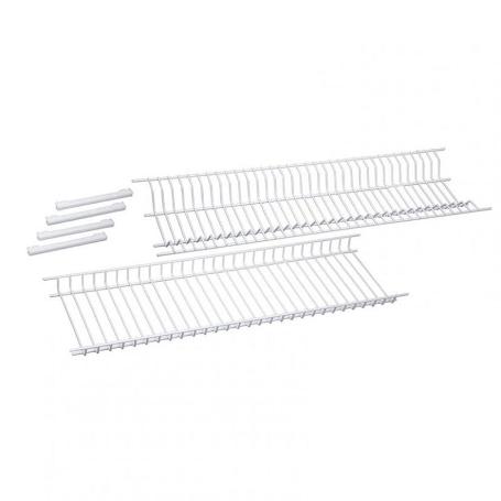ESCURREPLATOS + ESCURREVASOS BLANCO 65 CM
