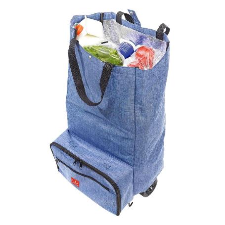CARRO COMPRA TERMICO 2 RUEDAS 30L AZUL 994