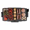 PLANCHA ASAR 2400W 60X35 CM NEGRA XXL JEGR1603