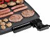 PLANCHA ASAR 2400W 60X35 CM NEGRA XXL JEGR1603