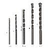 BROCAS DE WIDIA 4 A 10 MM  (5 BROCAS)