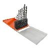 BROCAS DE WIDIA 3  A 10 MM  (8 BROCAS)