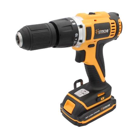 TALADRO PERCUTOR ATORNILLADOR 20V 2 BATERIAS LITIO