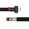 LATIGUILLO DN8 ESPIGA CORTA M10 H3/8 40CM NEGRO