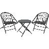 MESITA 45 CM + 2 SILLONES PLEGABLES