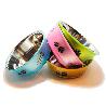 COMEDERO INOXIDABLE COLOR 21,5CM SURTIDO
