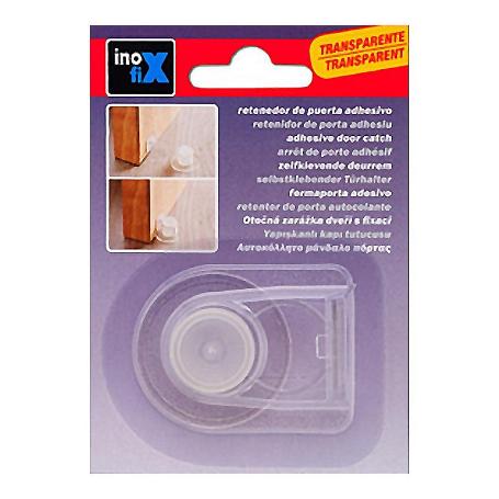 TOPE RETENEDOR PUERTA ADHESIVO 2095 TRANSP