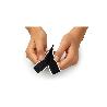 VELCRO 20 MM X 25 M MACHO/HEMBRA NEGRO