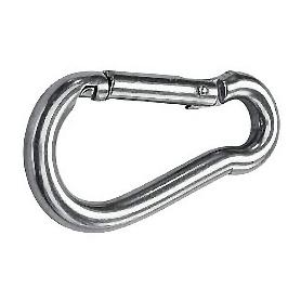 MOSQUETON BOMBERO 10X100 MM ACERO