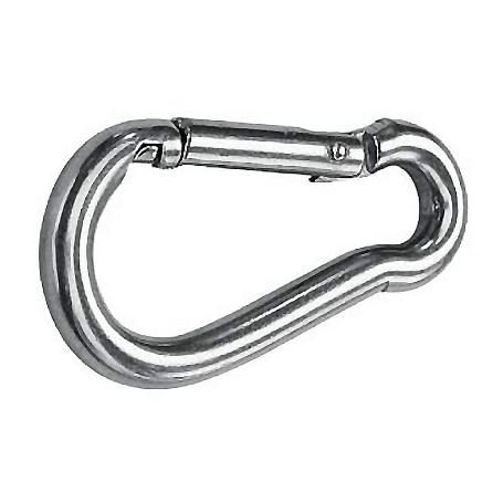 MOSQUETON BOMBERO 10X100 MM ACERO
