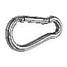 MOSQUETON BOMBERO 10X100 MM ACERO