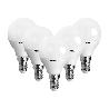 LAMPARAS LED G45 7W E14 LUZ CALIDA ESFERICA ECORAEE 0,11 INC.