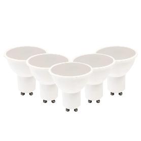 LAMPARAS LED GU10 6W LUZ FRIA ECORAEE 0,11 INCL.