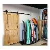 PUERTA GRANERO NYLON 1.8 M 30X5 NEGRO
