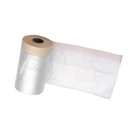 PLASTICO PROTECTOR 600MMX20MT CON CINTA PINTOR
