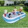PISCINA CON CANASTAS 251X168X102 CM 54122