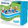 PISCINA CON CANASTAS 251X168X102 CM 54122
