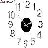 RELOJ PARED/PEGATINA 10X18 CM