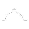 ABRAZADERA FIJACION CIRCULAR 100 192003 BLANCA
