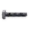 TORNILLO HEXAGONAL 12X25 8.8 DIN.933 PRESION ACERO NEGRO