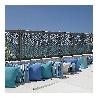 PANEL MOSAICO ANTRACITA 1X2MT. RESINA