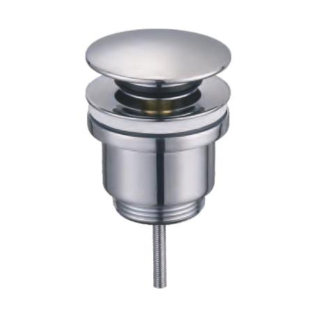 VALVULA CLICK-CLACK LATON CROMADO 63 AR19 TAPON GRANDE
