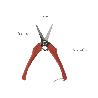 TIJERAS VENDIMIAR RECTA  1 MANO  P10/18 CM.