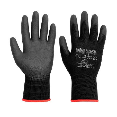 GUANTES POLIURETANO / POLIESTER IMPREGNADO  6 (PAR)