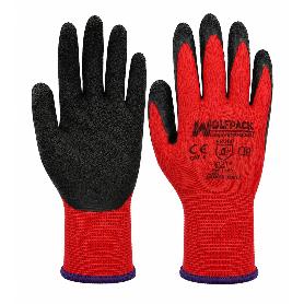 GUANTES LATEX / NYLON GRIPFLEX TALLA  7 (PAR)