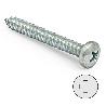 TORNILLO ROSCA METAL DIN 7981 ZINCADO LARG.R/CHAPA 19MM Ø ROSCA CHAPA 4.8MM (CIENTOS 200)