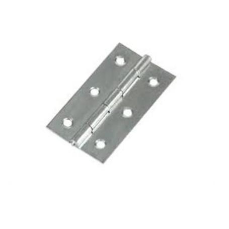 BISAGRA PLANA ZINCADA 50X30 ACERO VERA SRP