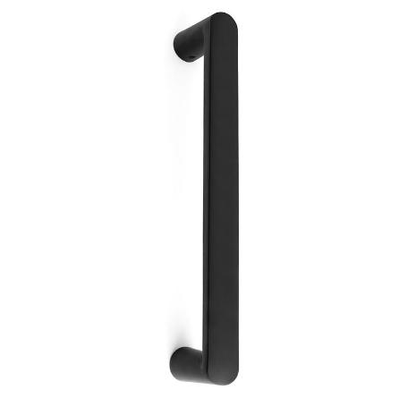 MANILLÓN DE MUEBLE. CROMO SATINADO. ASA LARGA. 1 UNIDAD. CUERPO RECTO - JANDEL ACABADO NEGRO