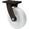 RUEDA GIRATORA PLACA 10HLB150-FT NYLON BLANCO EXTRAFUERTE EJE LISO