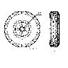RUEDA NEUMATICA RITB400-20-75 NUCLEO METALICO EJE BOLAS