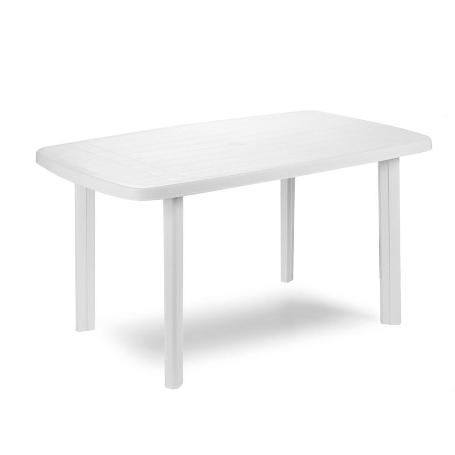 MESA RESINA FARO BLANCA 137X85 CM