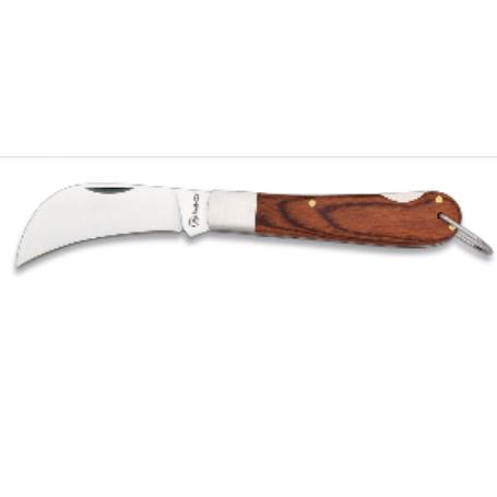 NAVAJA TRANCHETE MADERA INOX 7.8CM