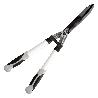 TIJERAS PODAR SETOS 2 MANOS ALUMINIO 63 CM. HOJAS ACERO ANTIADHERENTE, MANGO TPR, AJUSTE CORTE